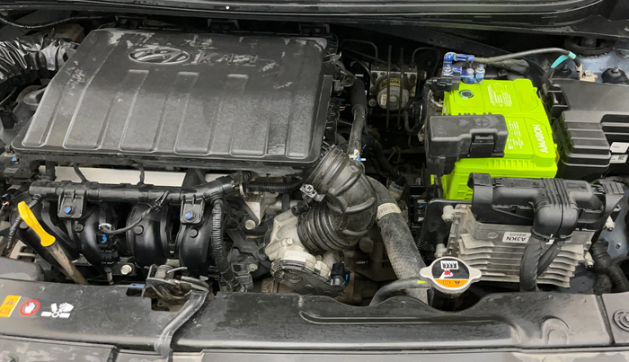 2021 Hyundai GRAND I10 NIOS SPORTZ AMT 1.2 KAPPA VTVT, Petrol, Automatic, 72,678 km, Engine View - Left