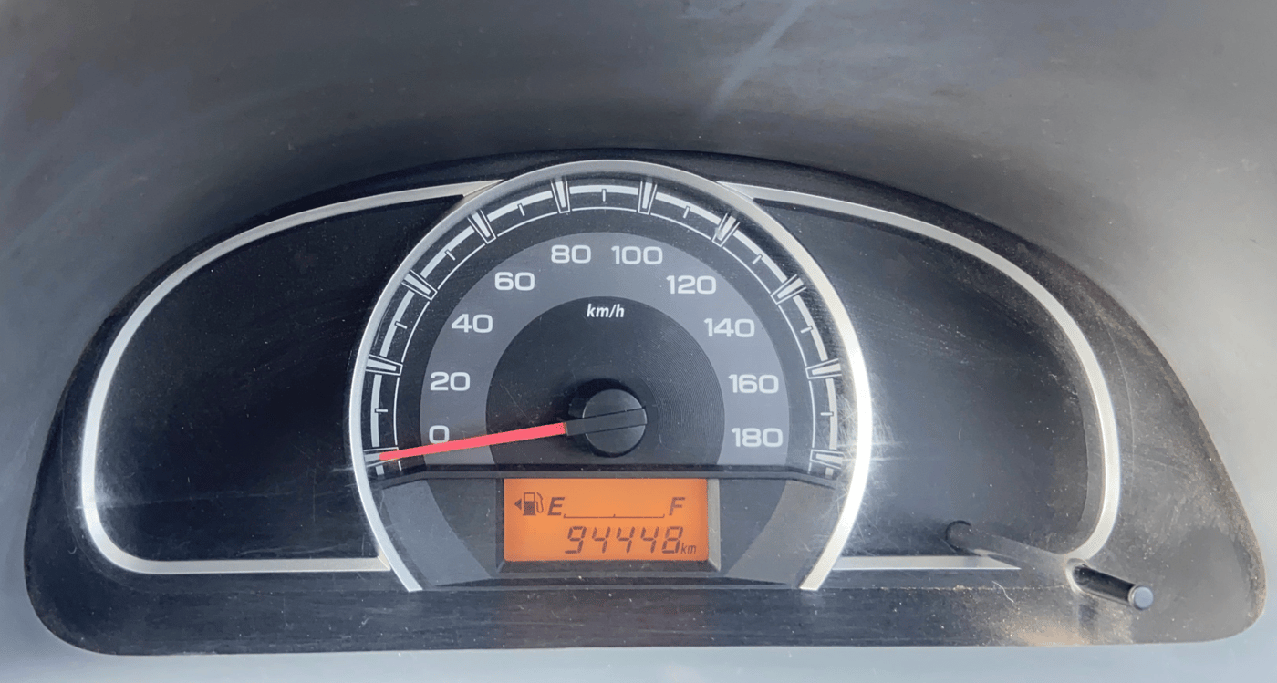 2014 Maruti Alto 800 LXI, Petrol, Manual, 94,527 km, Odometer Image