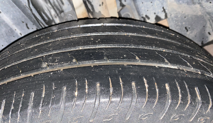 2022 Maruti BREZZA ZXI SMART HYBRID , Petrol, Manual, 77,810 km, Left Front Tyre Tread