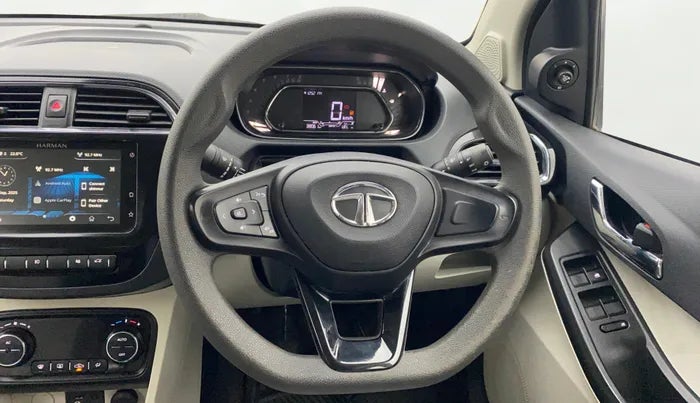 2018 Tata TIGOR XZA PETROL, Petrol, Automatic, 50 km, Steering Wheel Close Up