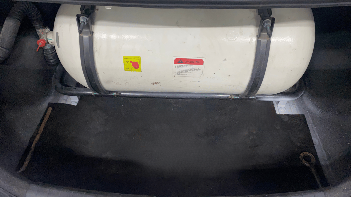 2022 Hyundai XCENT PRIME 	T+ CNG, CNG, Manual, 68,510 km, Boot Inside