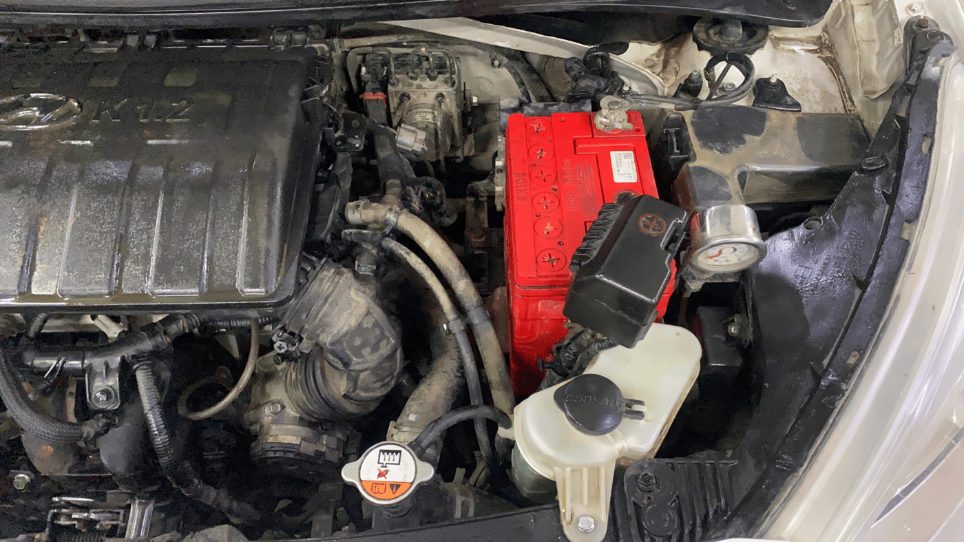 2022 Hyundai XCENT PRIME 	T+ CNG, CNG, Manual, 68,510 km, Engine View - Left