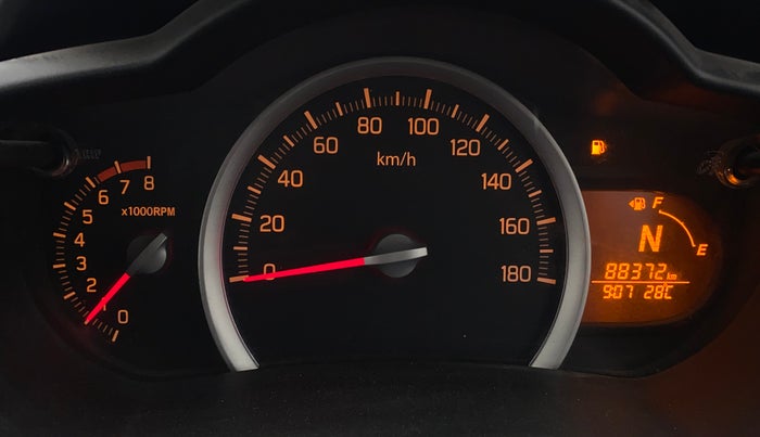 2016 Maruti Celerio ZXI AMT, Petrol, Automatic, 88,368 km, Odometer Image