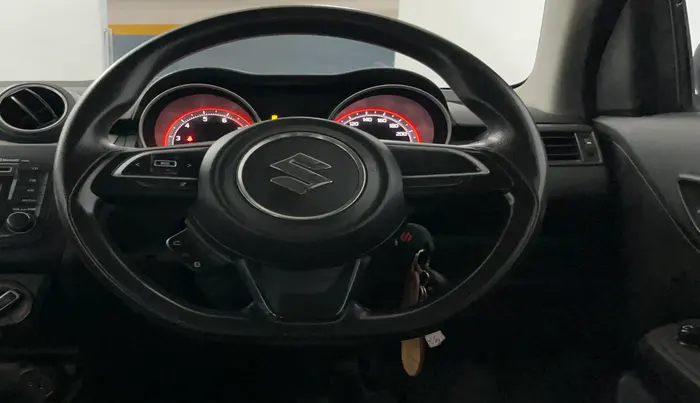 2019 Maruti Swift VXI AMT, Petrol, Automatic, 50 km, Steering Wheel Close Up