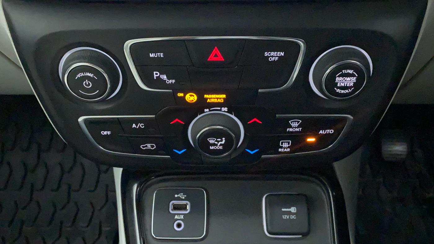 2019 Jeep Compass LIMITED PLUS DIESEL, Diesel, Manual, 45,587 km, Automatic Climate Control