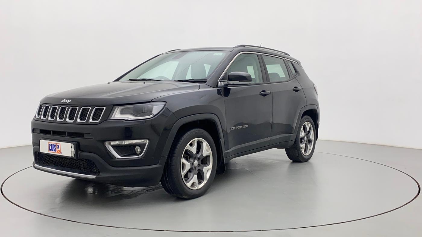 2019 Jeep Compass LIMITED PLUS DIESEL, Diesel, Manual, 45,587 km, Left Front Diagonal