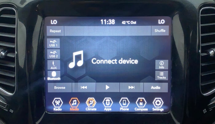 2019 Jeep Compass LIMITED PLUS DIESEL, Diesel, Manual, 45,587 km, Infotainment System