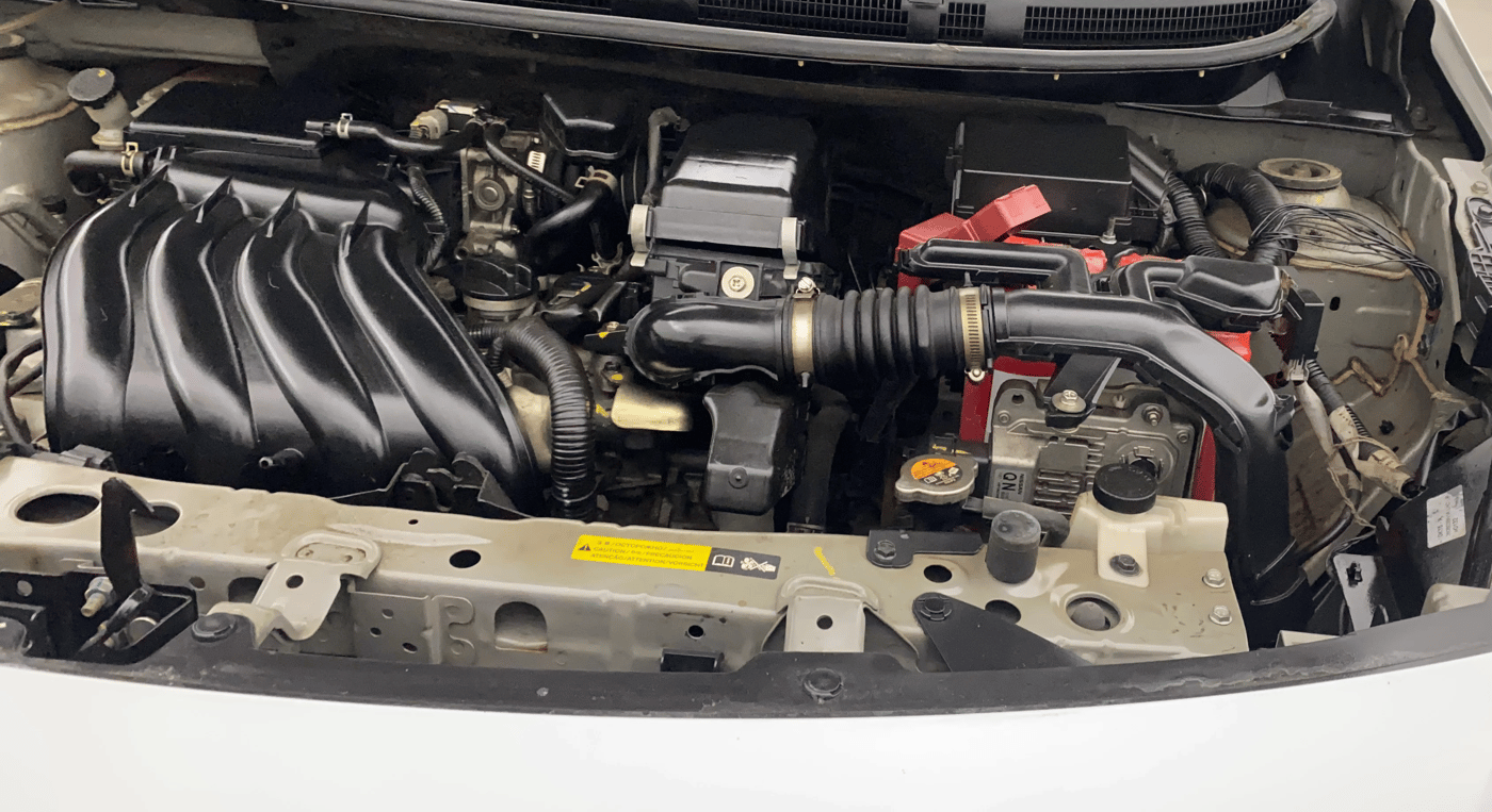 2017 Nissan Sunny XV CVT, Petrol, Automatic, 37,073 km, Engine View - Left