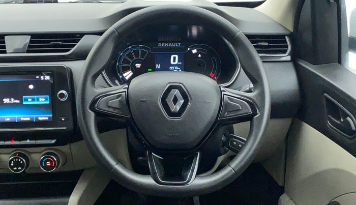 2020 Renault TRIBER RXT AMT, Petrol, Automatic, 19,978 km, Steering Wheel Close Up