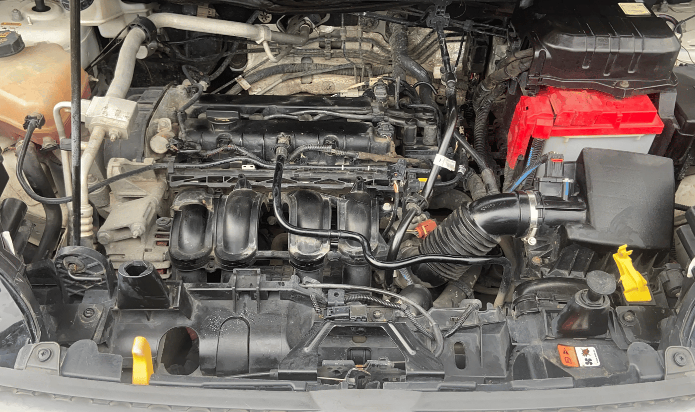 2016 Ford Ecosport TITANIUM 1.5L PETROL AT, Petrol, Automatic, 87,991 km, Engine View