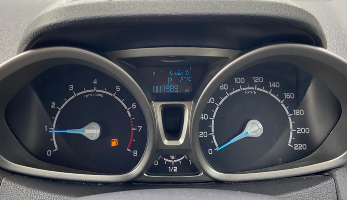 2016 Ford Ecosport TITANIUM 1.5L PETROL AT, Petrol, Automatic, 87,991 km, Odometer Image