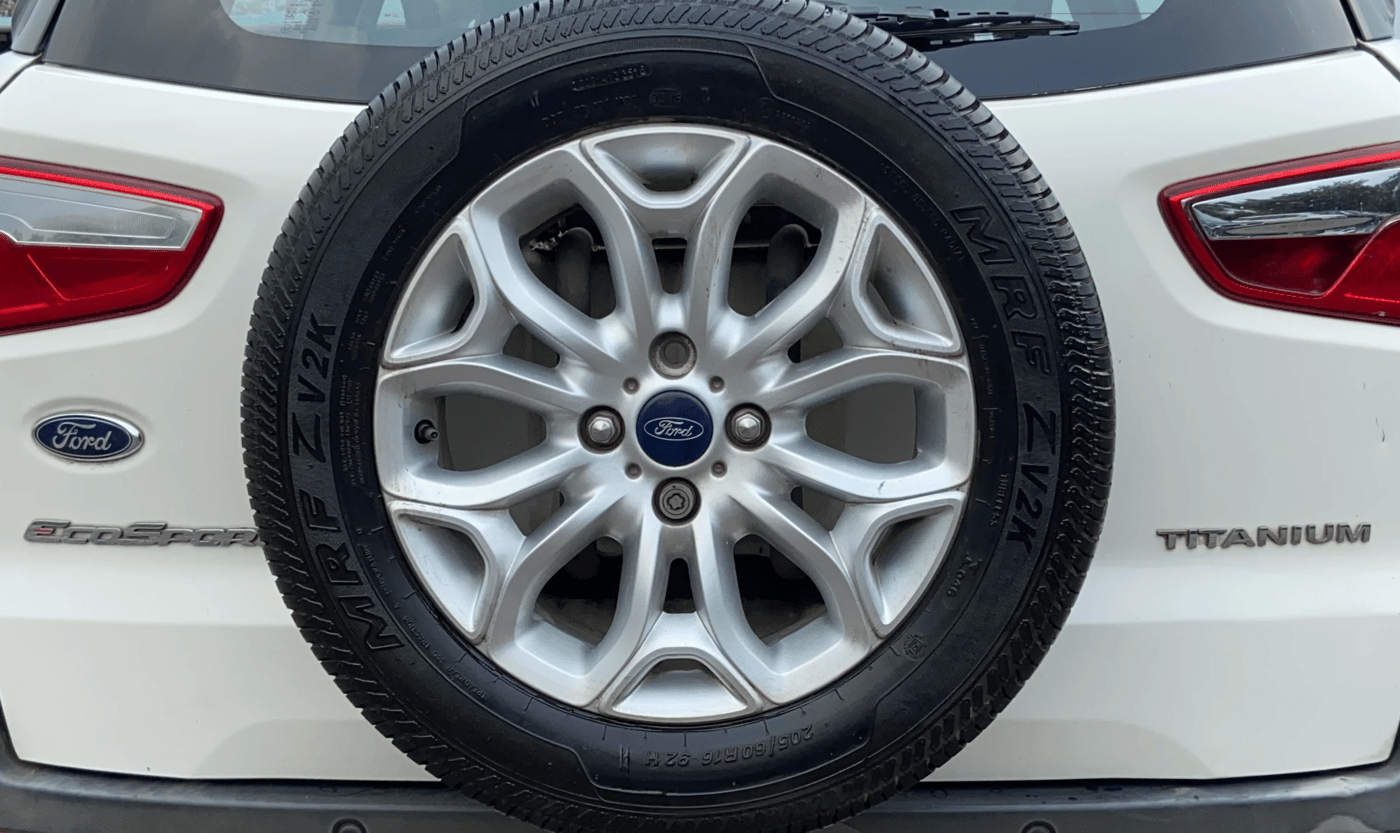 2016 Ford Ecosport TITANIUM 1.5L PETROL AT, Petrol, Automatic, 87,991 km, Spare Tyre
