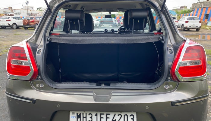 2019 Maruti Swift ZXI, Petrol, Manual, 74,652 km, Boot Inside
