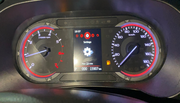 2021 Mahindra Thar LX PETROL HT 4WD AT, Petrol, Automatic, 15,895 km, Odometer Image