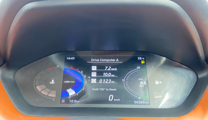 2020 Nissan MAGNITE XV PREMIUM TURBO, Petrol, Manual, 56,578 km, Odometer Image