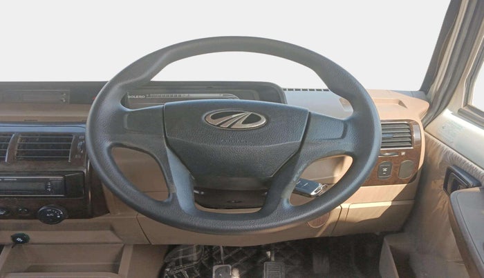 2021 Mahindra Bolero B6, Diesel, Manual, 78,566 km, Steering Wheel Close Up
