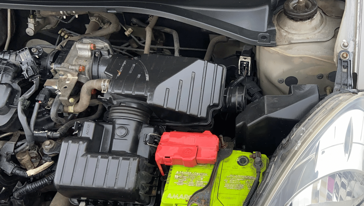 2015 Honda Brio S MT, Petrol, Manual, 99,422 km, Engine View - Left