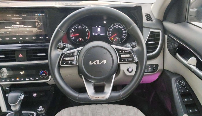 2023 KIA SELTOS  HTX IVT G, Petrol, Automatic, 43,006 km, Steering Wheel Close Up