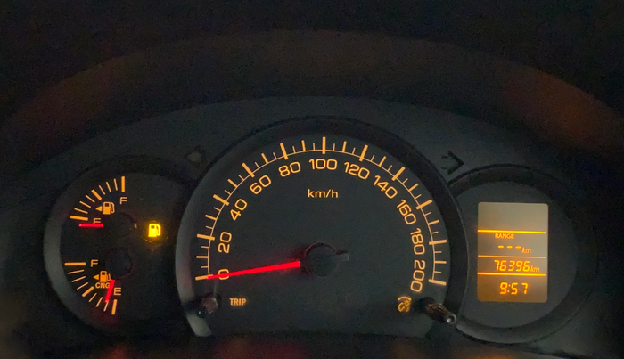 2021 Maruti Swift Dzire TOUR S-CNG (O), CNG, Manual, 76,452 km, Odometer Image