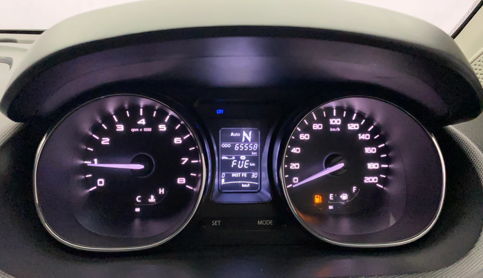 2018 Tata TIGOR XTA PETROL, Petrol, Automatic, 65,554 km, Odometer Image