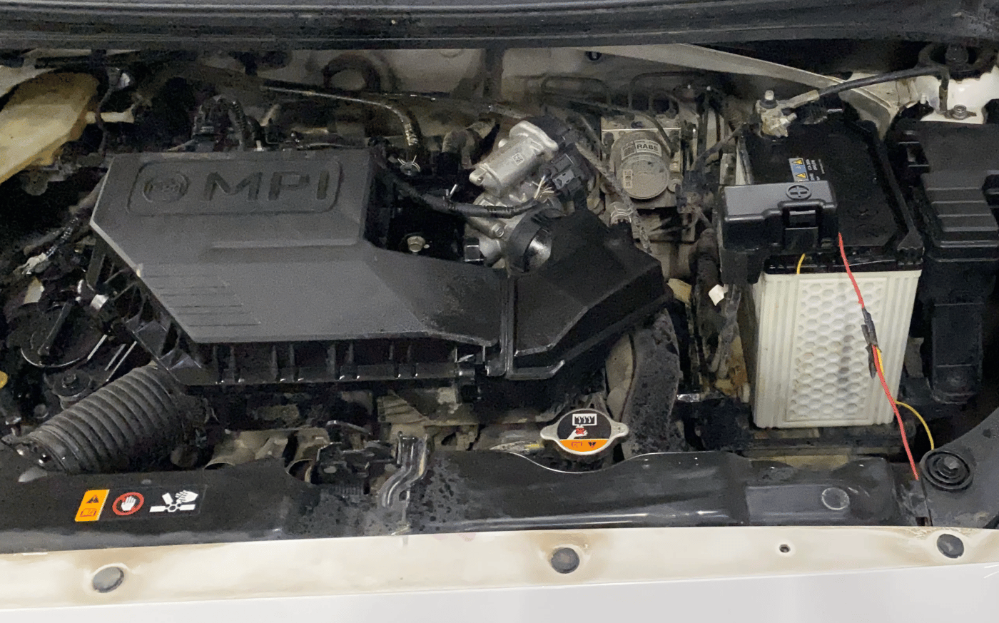2021 Hyundai NEW SANTRO MAGNA, Petrol, Manual, 30,796 km, Engine View - Left
