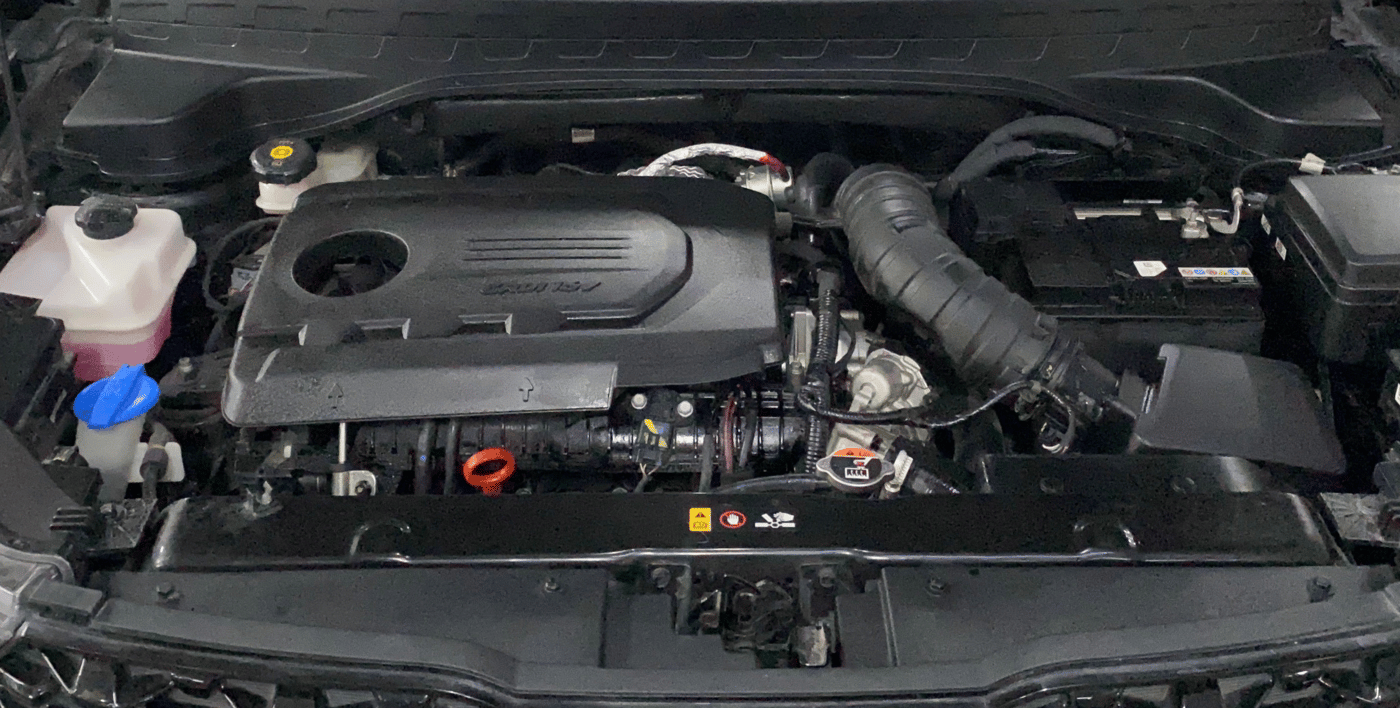 2023 KIA SONET HTX 1.5, Diesel, Manual, 22,230 km, Engine View