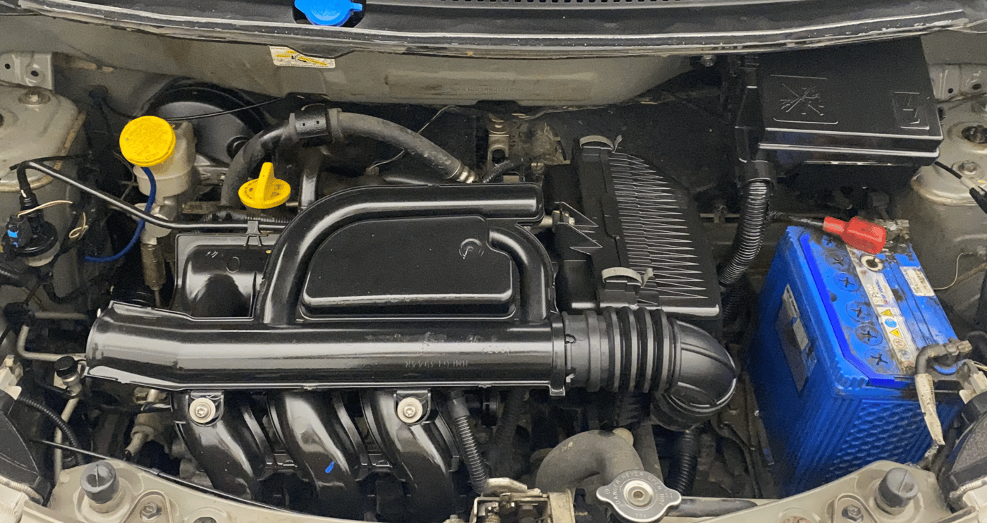 2016 Datsun Redi Go S, Petrol, Manual, 34,007 km, Engine View