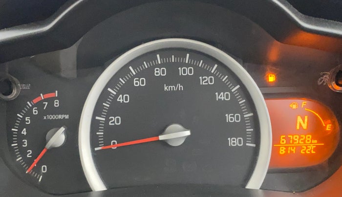 2014 Maruti Celerio VXI AMT, Petrol, Automatic, 67,886 km, Odometer Image