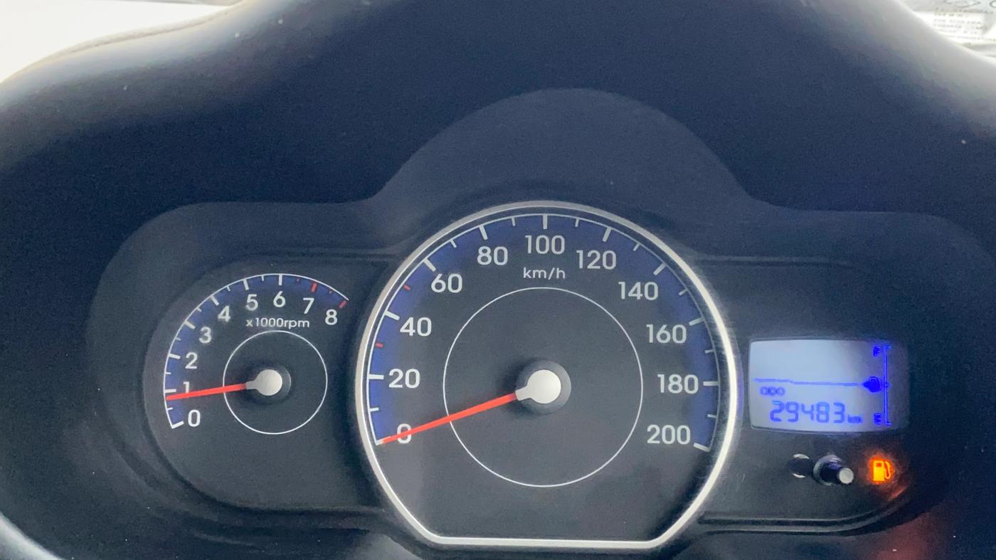 2012 Hyundai i10 MAGNA 1.2, Petrol, Manual, 29,438 km, Odometer Image