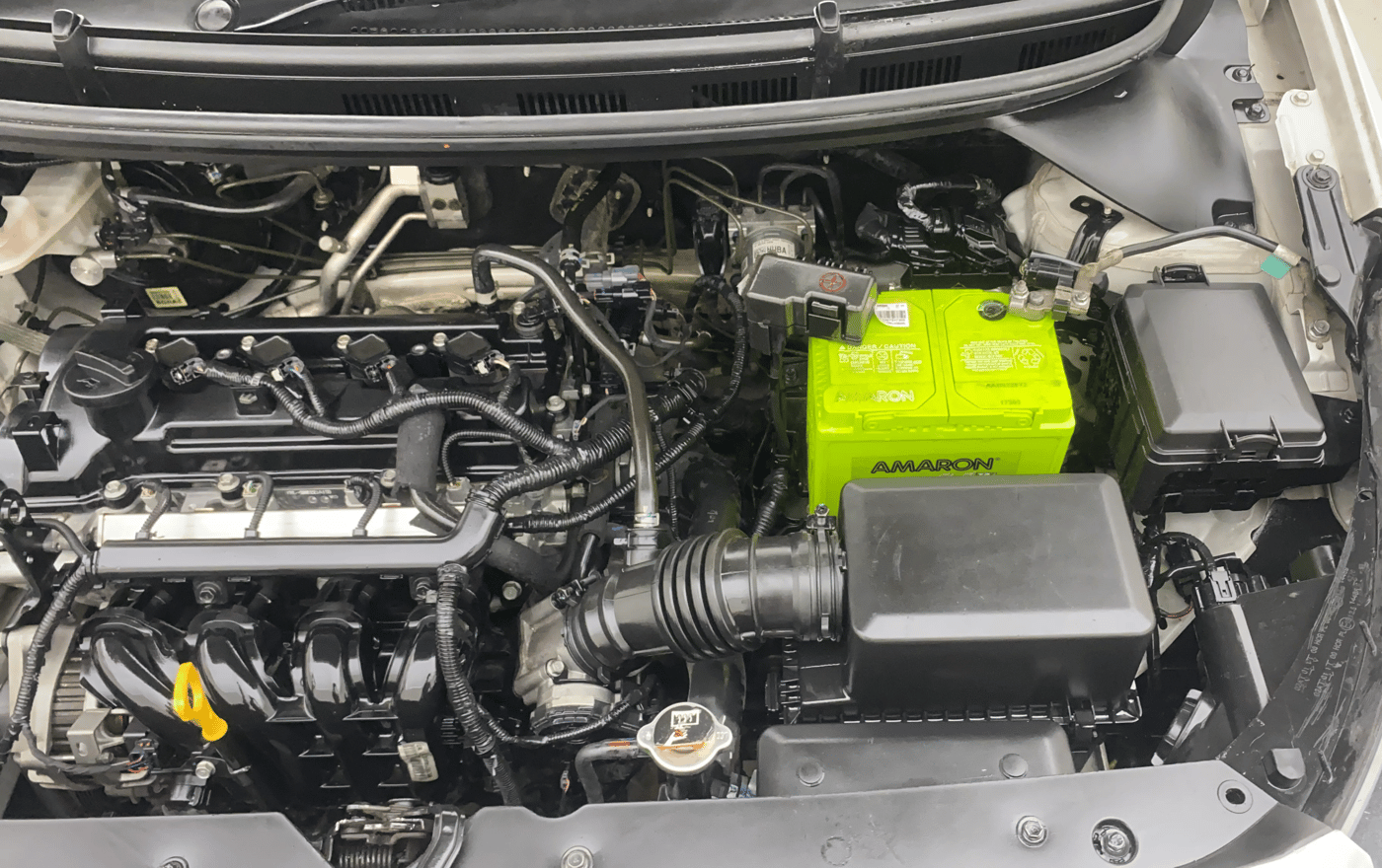2020 Hyundai NEW I20 ASTA (O) 1.2 MT DUAL TONE, Petrol, Manual, 62,140 km, Engine View - Left