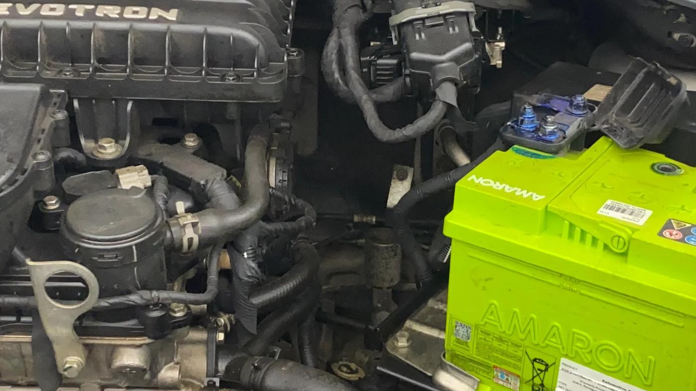 2018 Tata TIGOR XZ PETROL, Petrol, Manual, 25,443 km, Engine View - Left