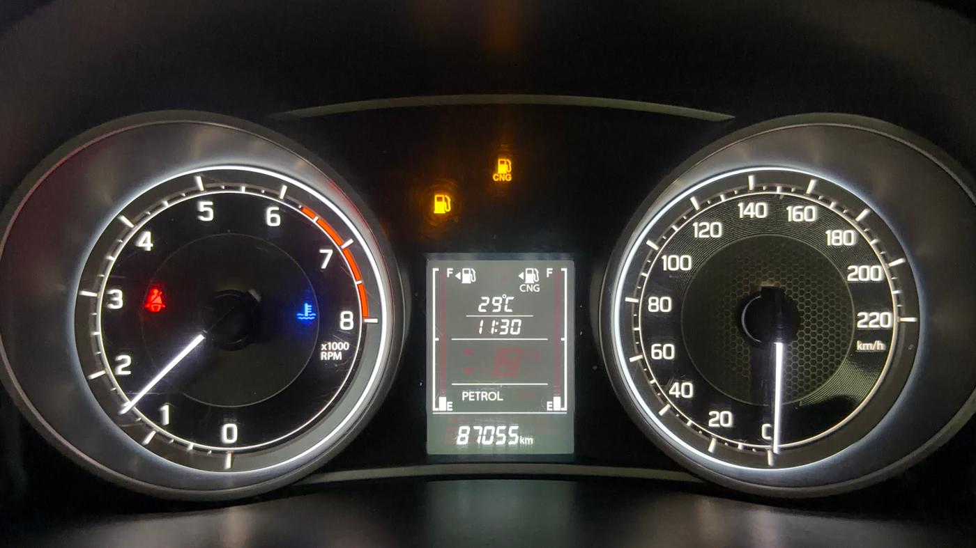 2024 Maruti Dzire ZXI CNG, CNG, Manual, 87,077 km, Odometer Image