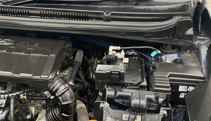 2024 Hyundai GRAND I10 NIOS SPORTZ AMT 1.2 KAPPA VTVT, Petrol, Automatic, 6,360 km, Engine View - Left