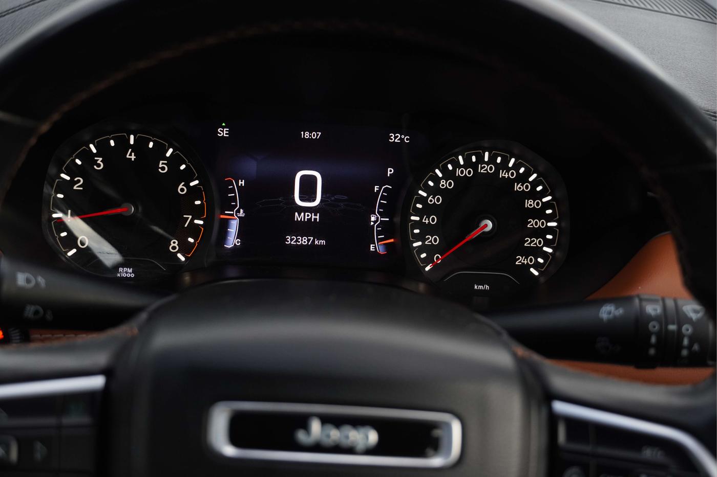 2021 Jeep Compass LIMITED (O) 1.4 PETROL DCT, Petrol, Automatic, 32,364 km, Odometer Image