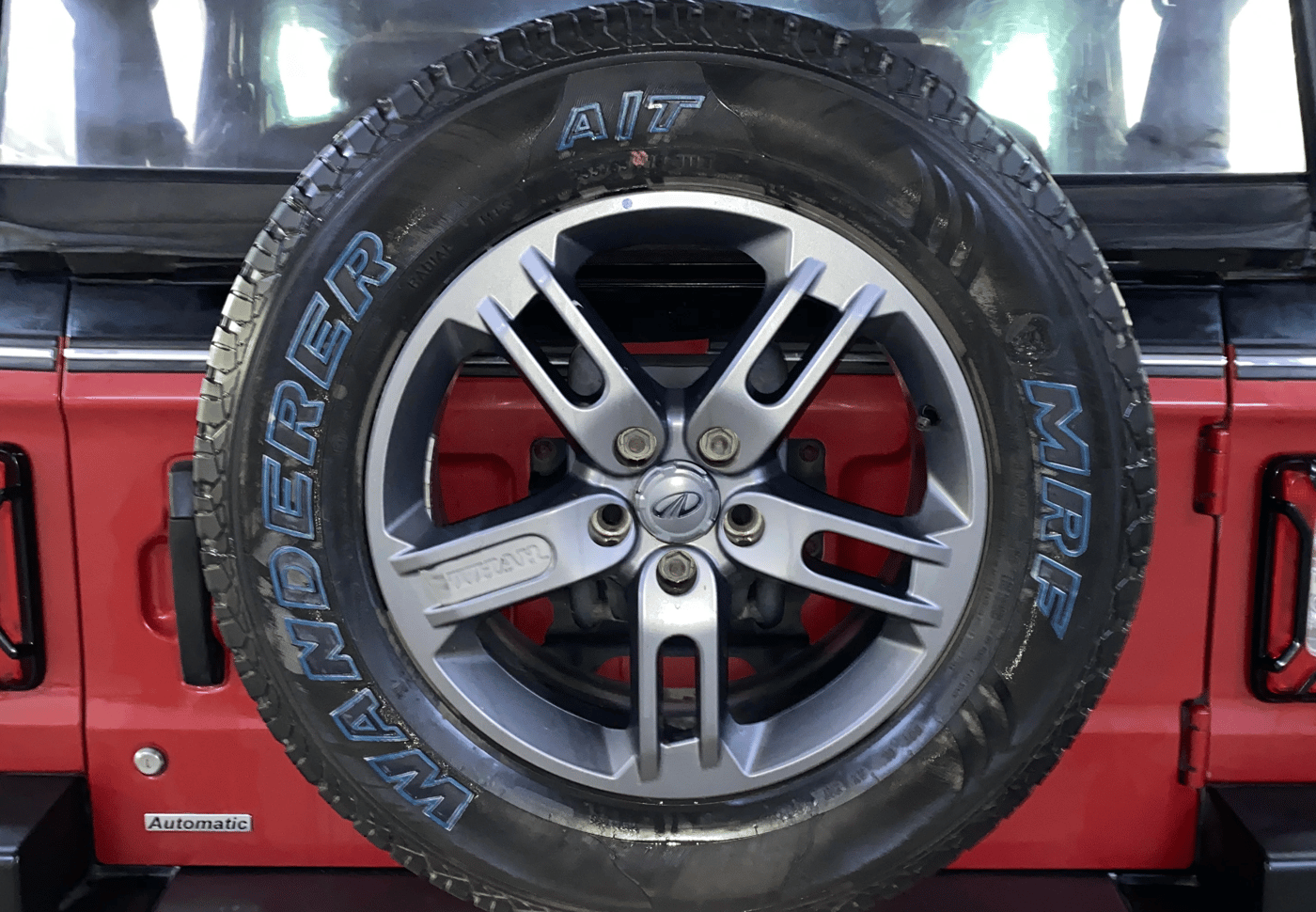 2021 Mahindra Thar LX  P 4WD AT CONVERTIBLE, Petrol, Automatic, 32,876 km, Spare Tyre