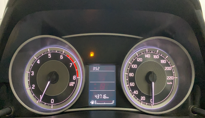 2020 Maruti Dzire VXI, Petrol, Manual, 43,698 km, Odometer Image