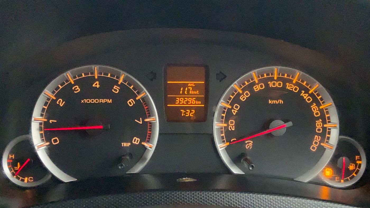2012 Maruti Swift VXI D, Petrol, Manual, 39,308 km, Odometer Image