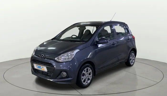 2016 Hyundai Grand i10 SPORTZ 1.2 KAPPA VTVT, Petrol, Manual, 50 km, Left Front Diagonal
