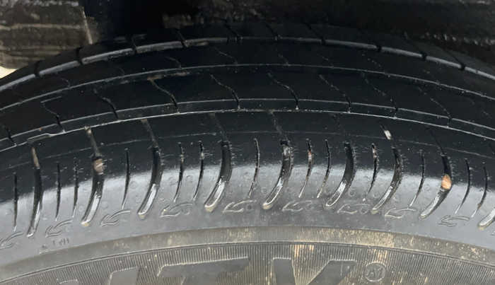 2021 Maruti S PRESSO VXI+, Petrol, Manual, 45,094 km, Left Rear Tyre Tread