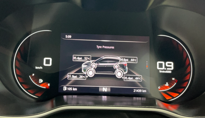 2023 MG ASTOR SHARP 1.3 TURBO AT, Petrol, Automatic, 21,415 km, Odometer Image