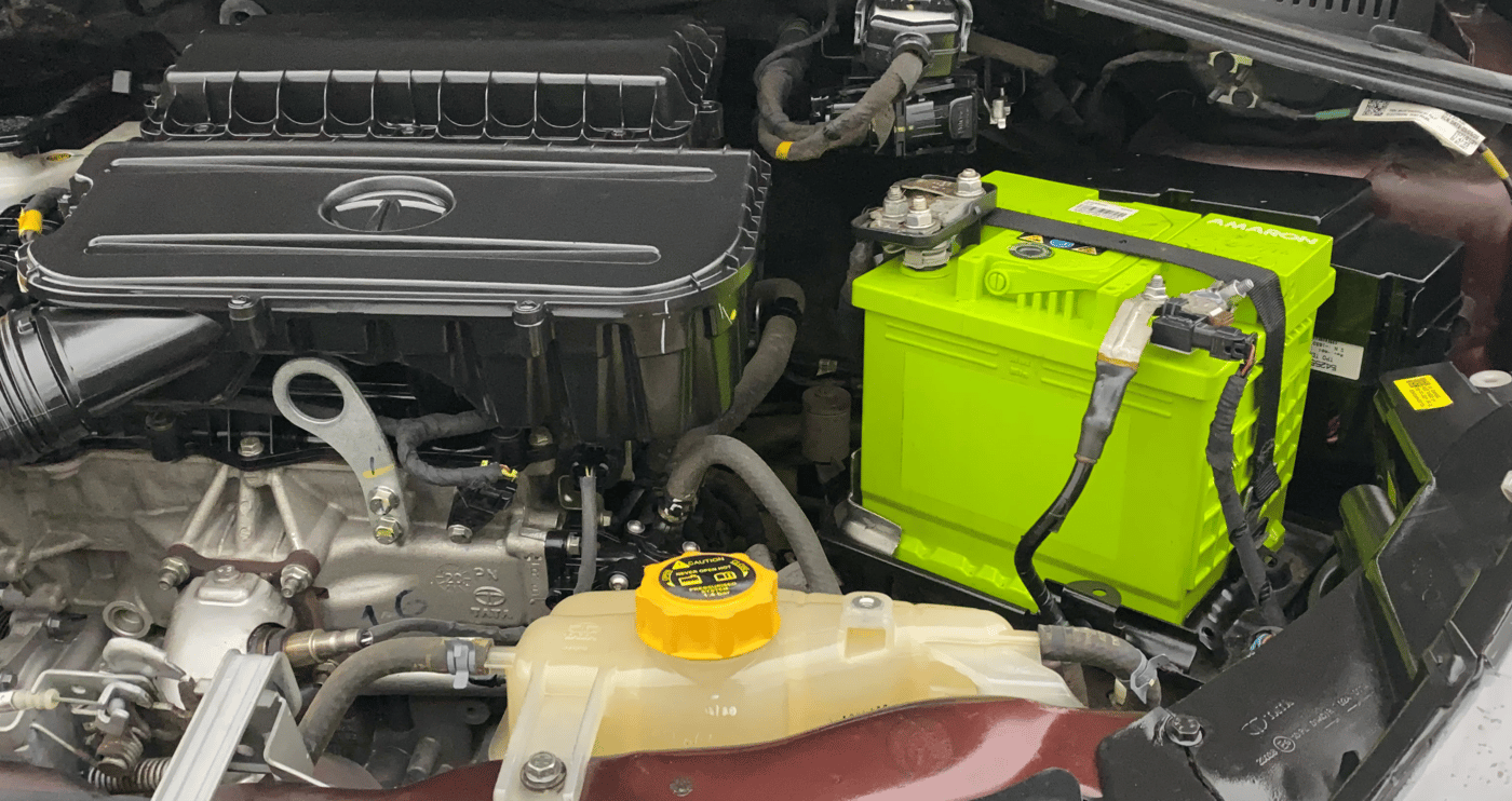 2021 Tata TIGOR XZ PETROL, Petrol, Manual, 64,008 km, Engine View - Left