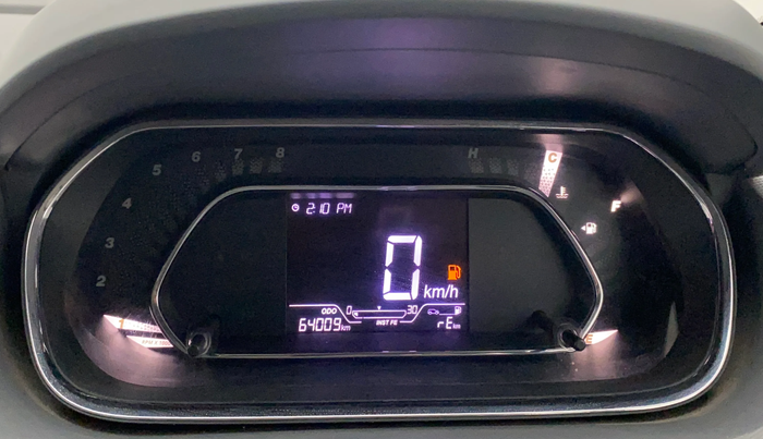 2021 Tata TIGOR XZ PETROL, Petrol, Manual, 64,008 km, Odometer Image