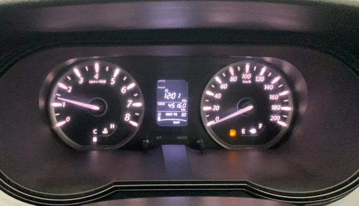 2015 Tata Zest XMS PETROL, CNG, Manual, 45,160 km, Odometer Image