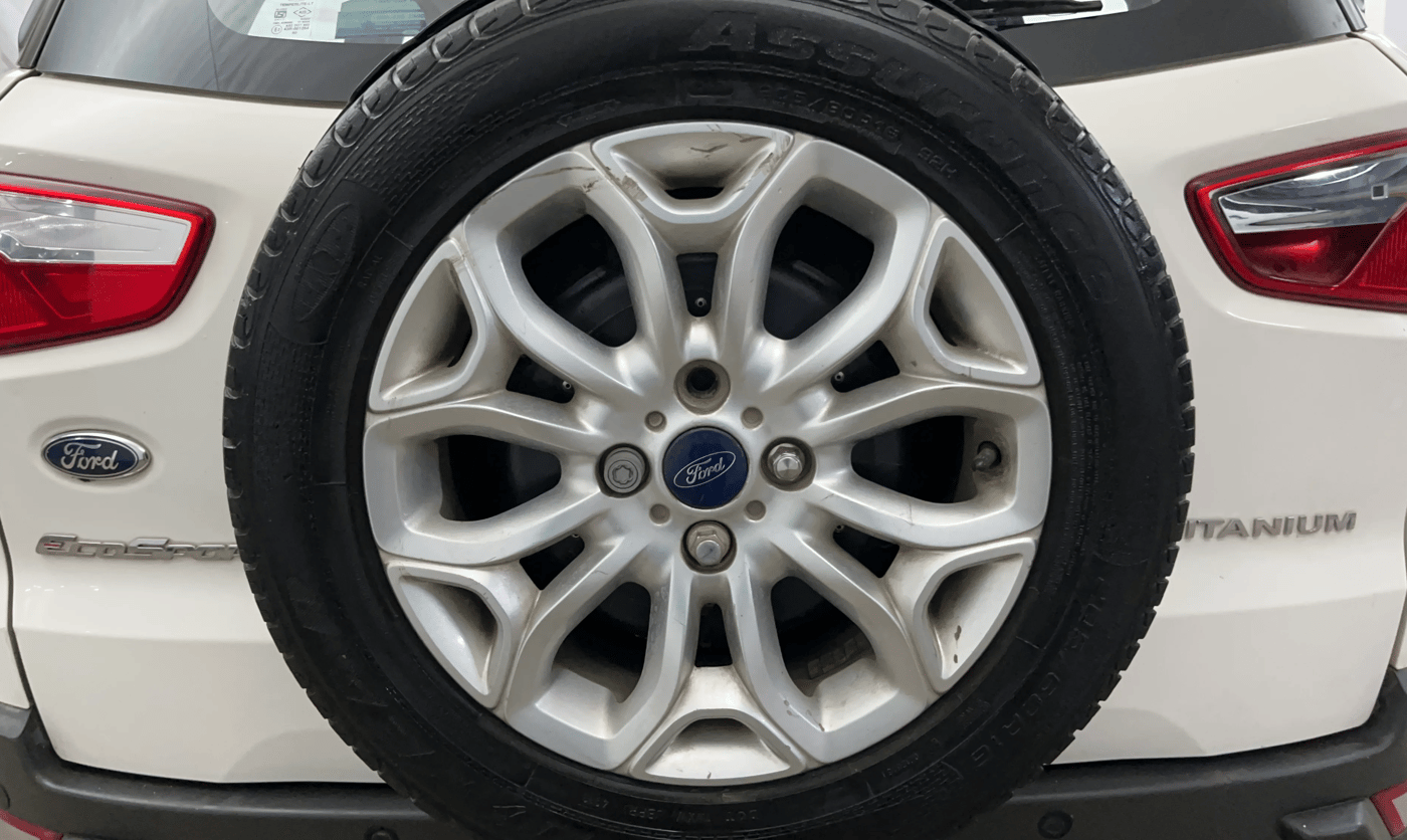 2014 Ford Ecosport TITANIUM 1.5L PETROL AT, Petrol, Automatic, 90,806 km, Spare Tyre