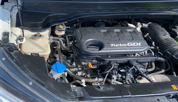 2021 KIA SONET HTX PLUS 1.0 IMT DUAL TONE, Petrol, Manual, 43,237 km, Engine View - Right