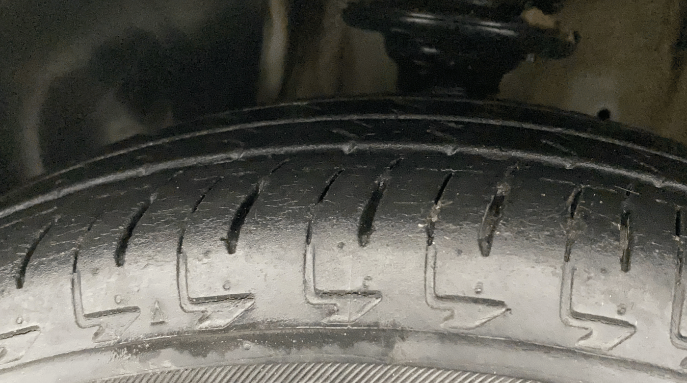2022 Maruti IGNIS ZETA 1.2, Petrol, Manual, 44,233 km, Left Front Tyre Tread