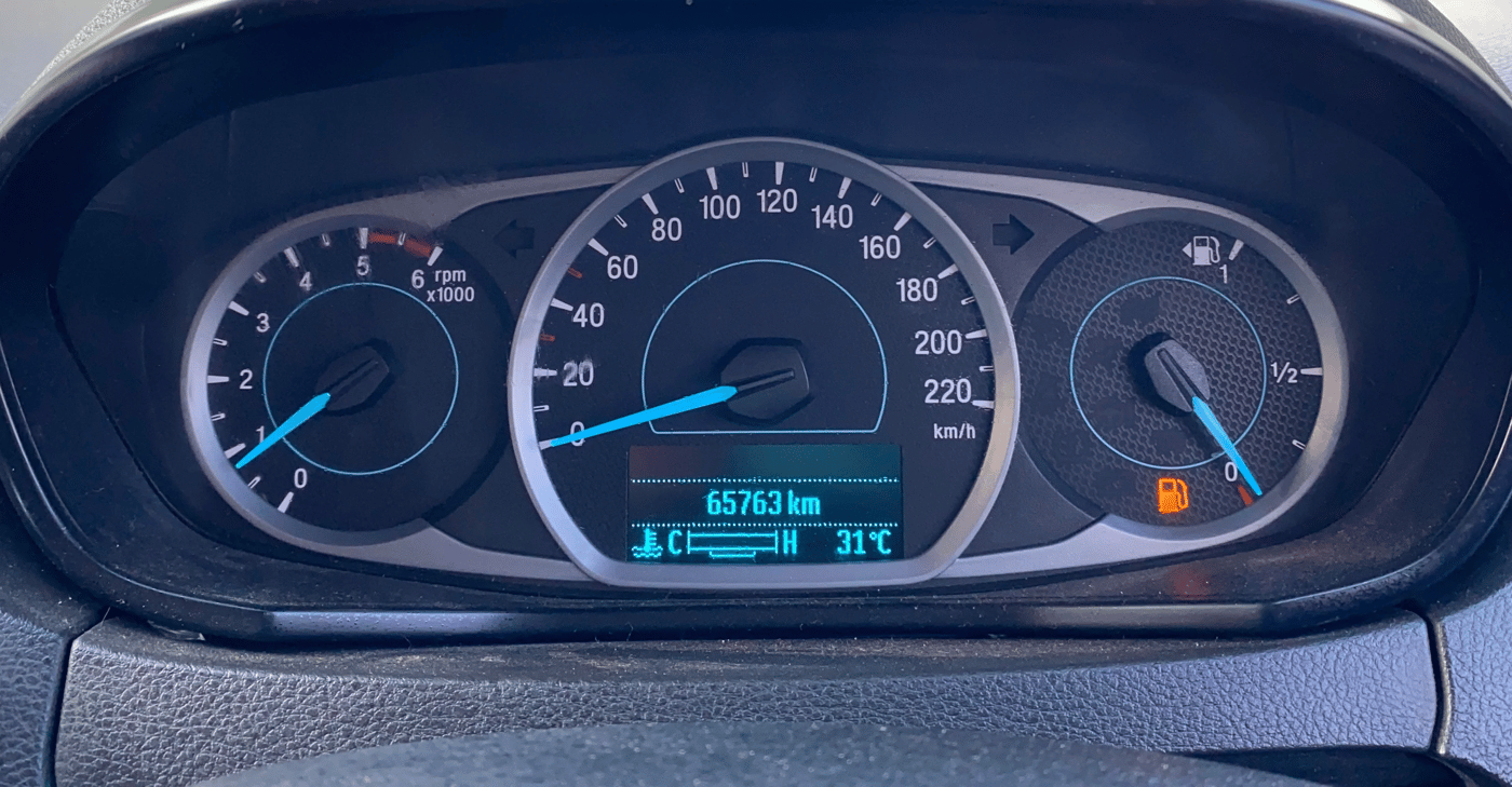 2020 Ford Figo Aspire TITANIUM1.5 DIESEL, Diesel, Manual, 65,751 km, Odometer Image