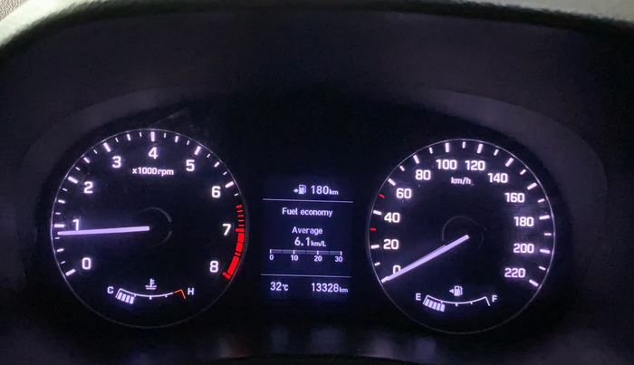 2018 Hyundai Creta SX (O) 1.6 PETROL, Petrol, Manual, 13,325 km, Odometer Image
