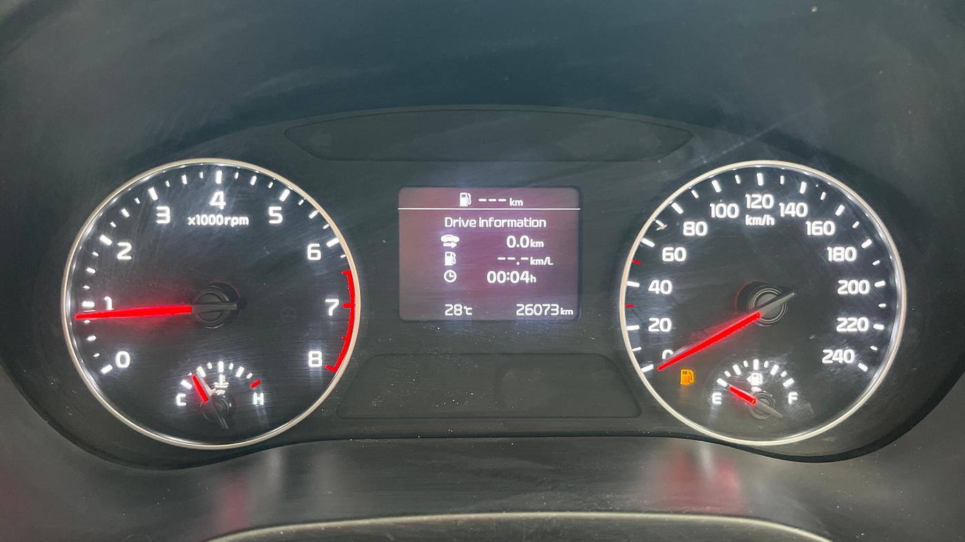 2020 KIA SELTOS HTX 1.5 PETROL, Petrol, Manual, 26,071 km, Odometer Image