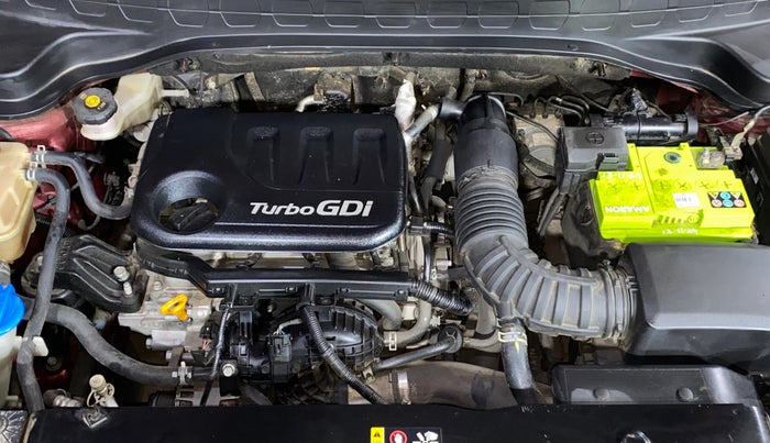 2021 KIA SONET HTX 1.0 IMT, Petrol, Manual, 38,335 km, Engine View